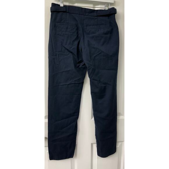Gap women's Wool navy blue casual work pants 100% wool size 6 pants Boy Fit - Picture 2 of 3